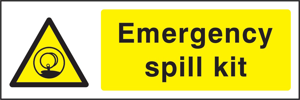 Signage: Emergency Spill Kit (CHEM0044)