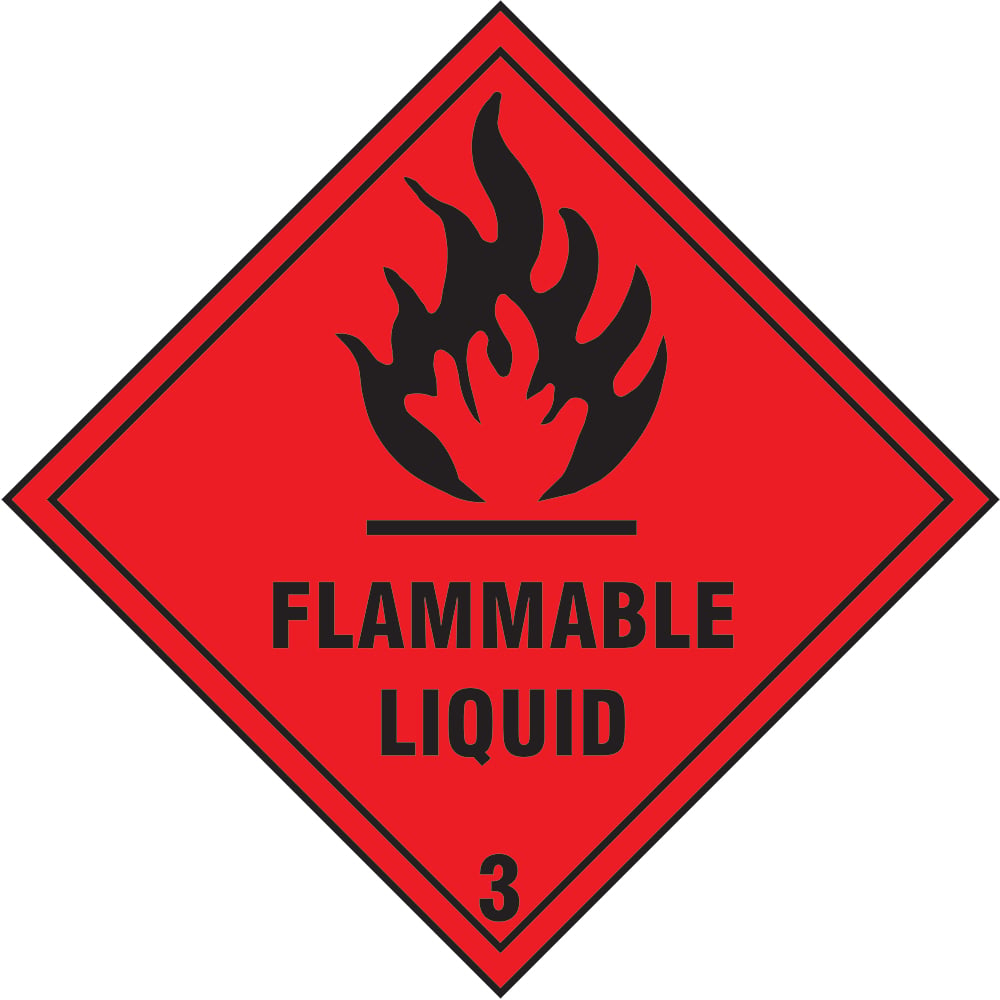 Signage: Flammable Liquid (DANG0005)