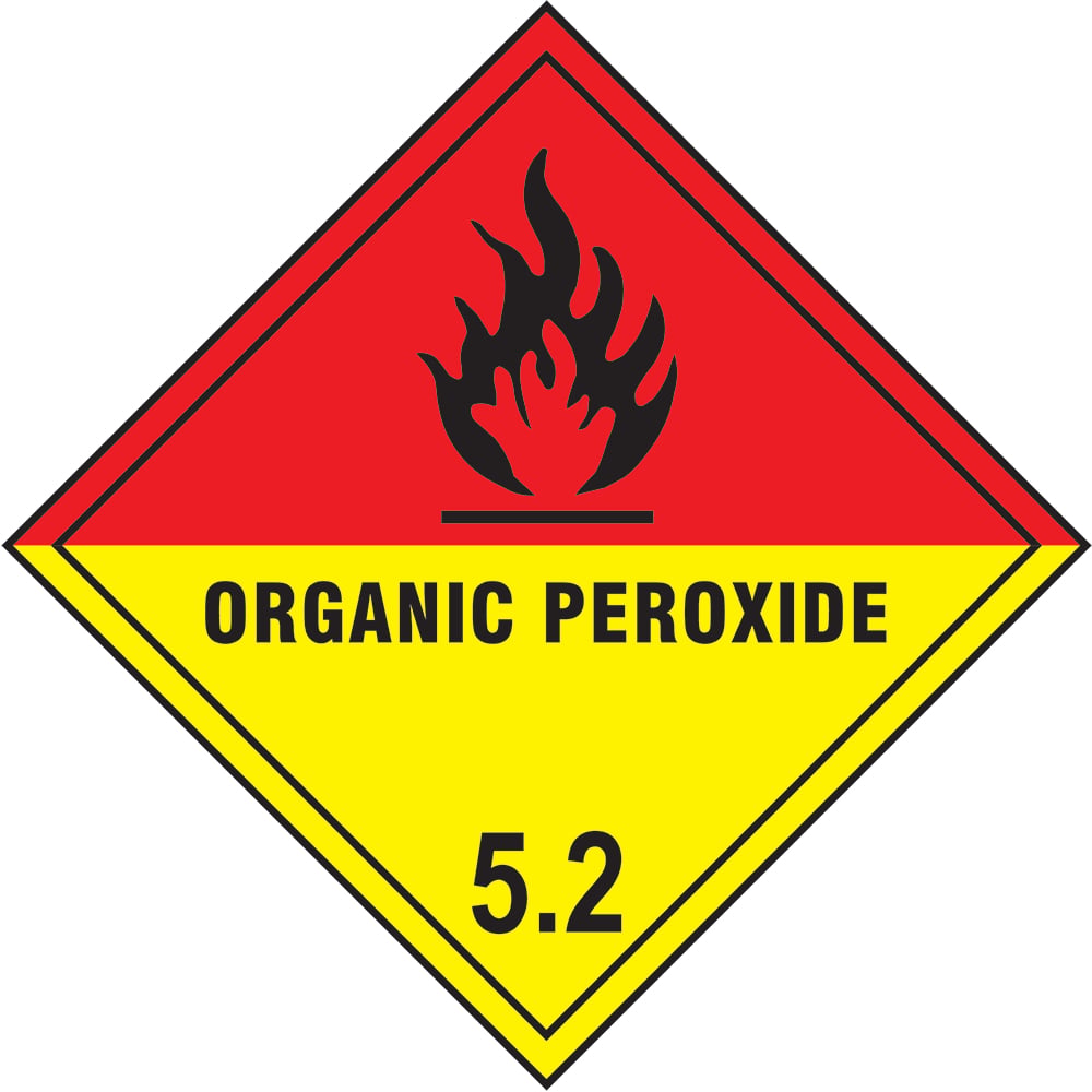Signage: Organic Peroxide (DANG0015)