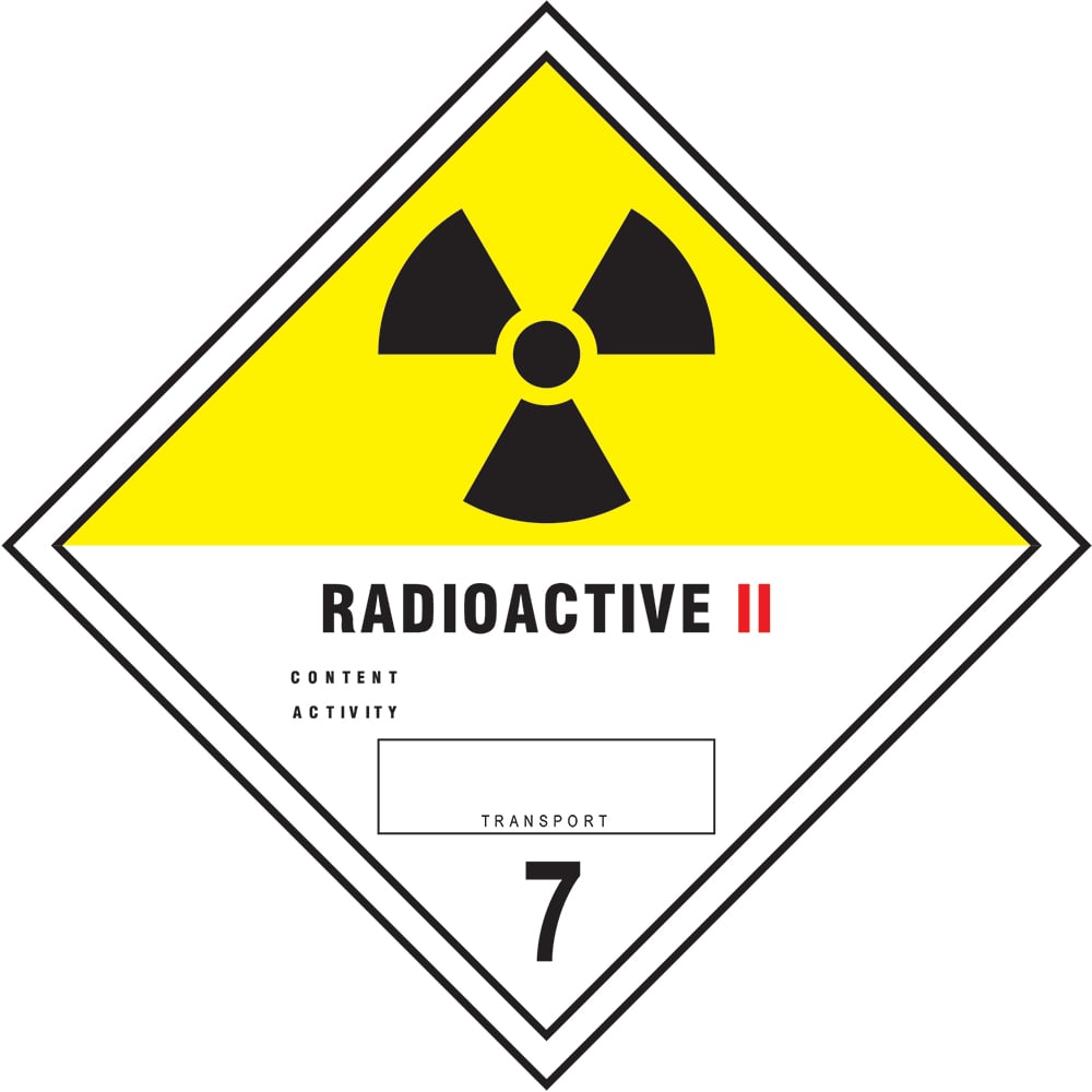 Signage: Radioactive Ii (DANG0021)