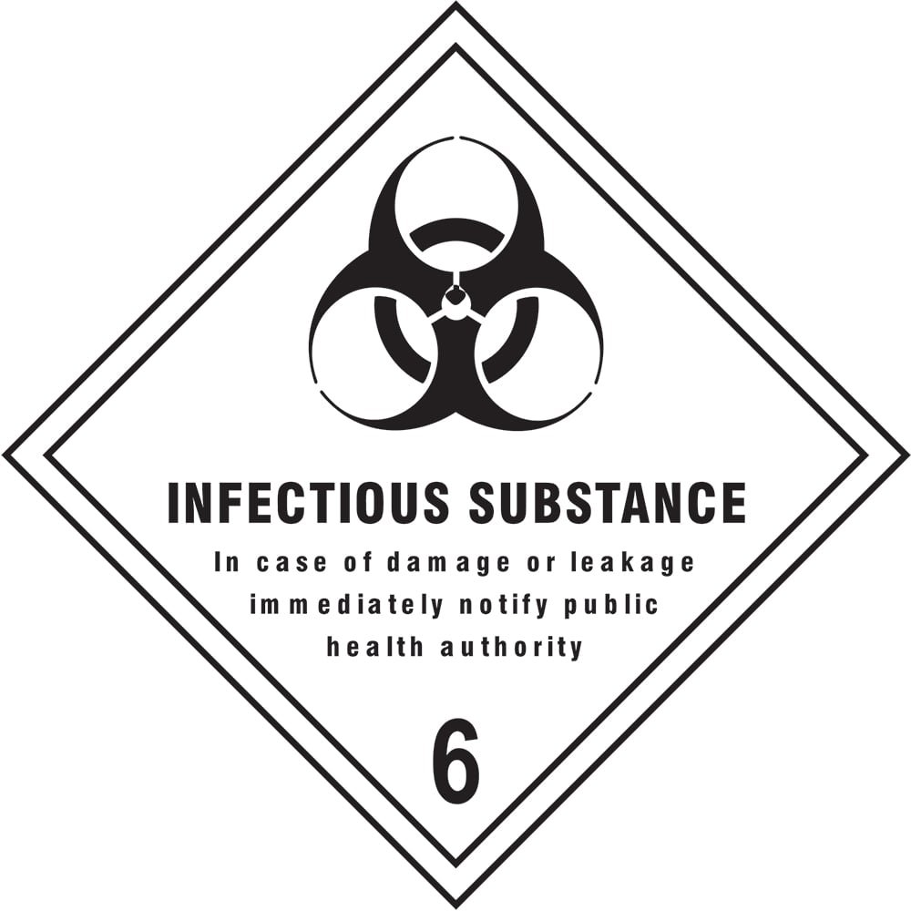 Signage: Infectious Substance (DANG0029)