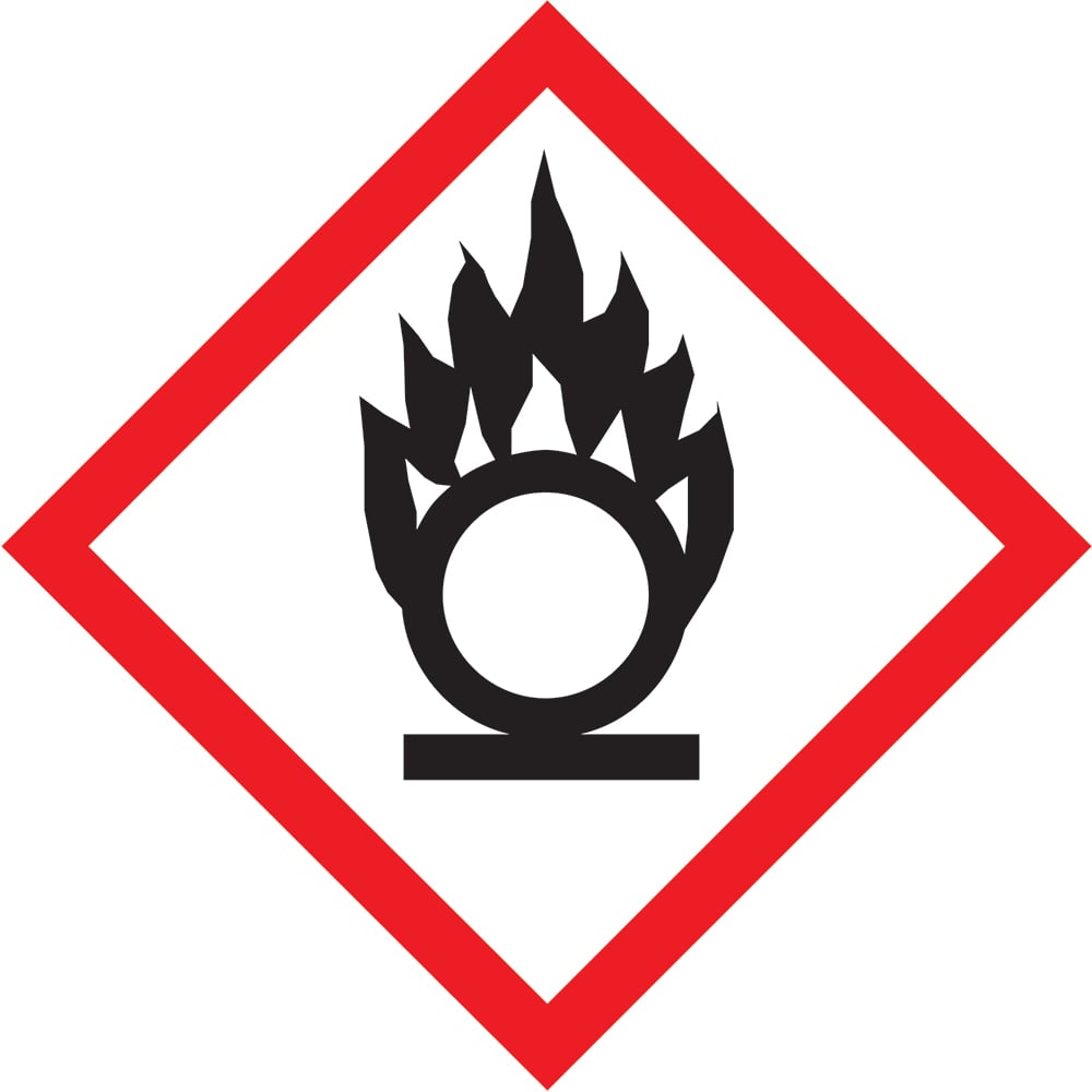 Signage: Oxidising Hazard (DANG0042)