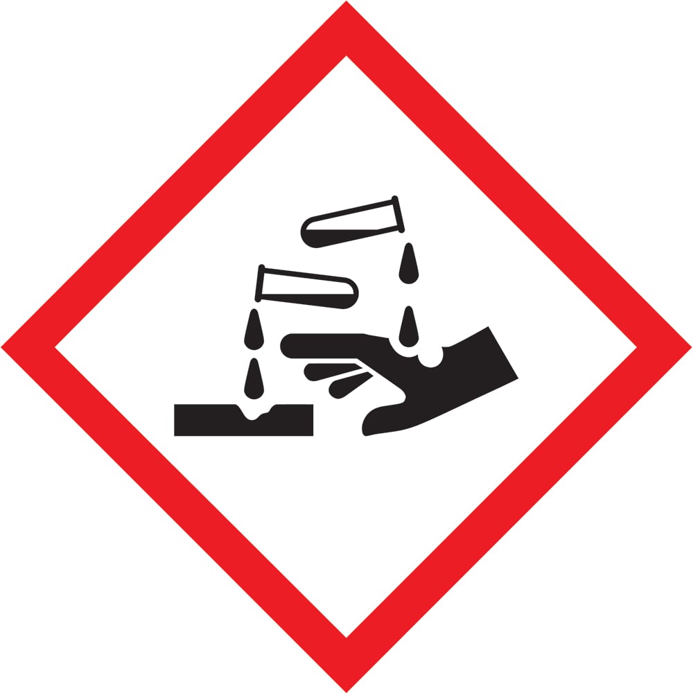 Signage: Corrosive Hazard (DANG0045)