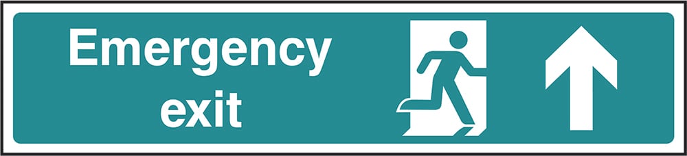 Signage: Emergency Exit Up (EMER0025)