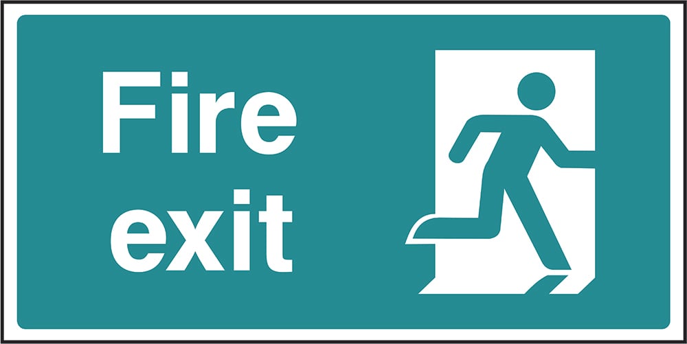 Signage: Fire Exit (EMER0035)
