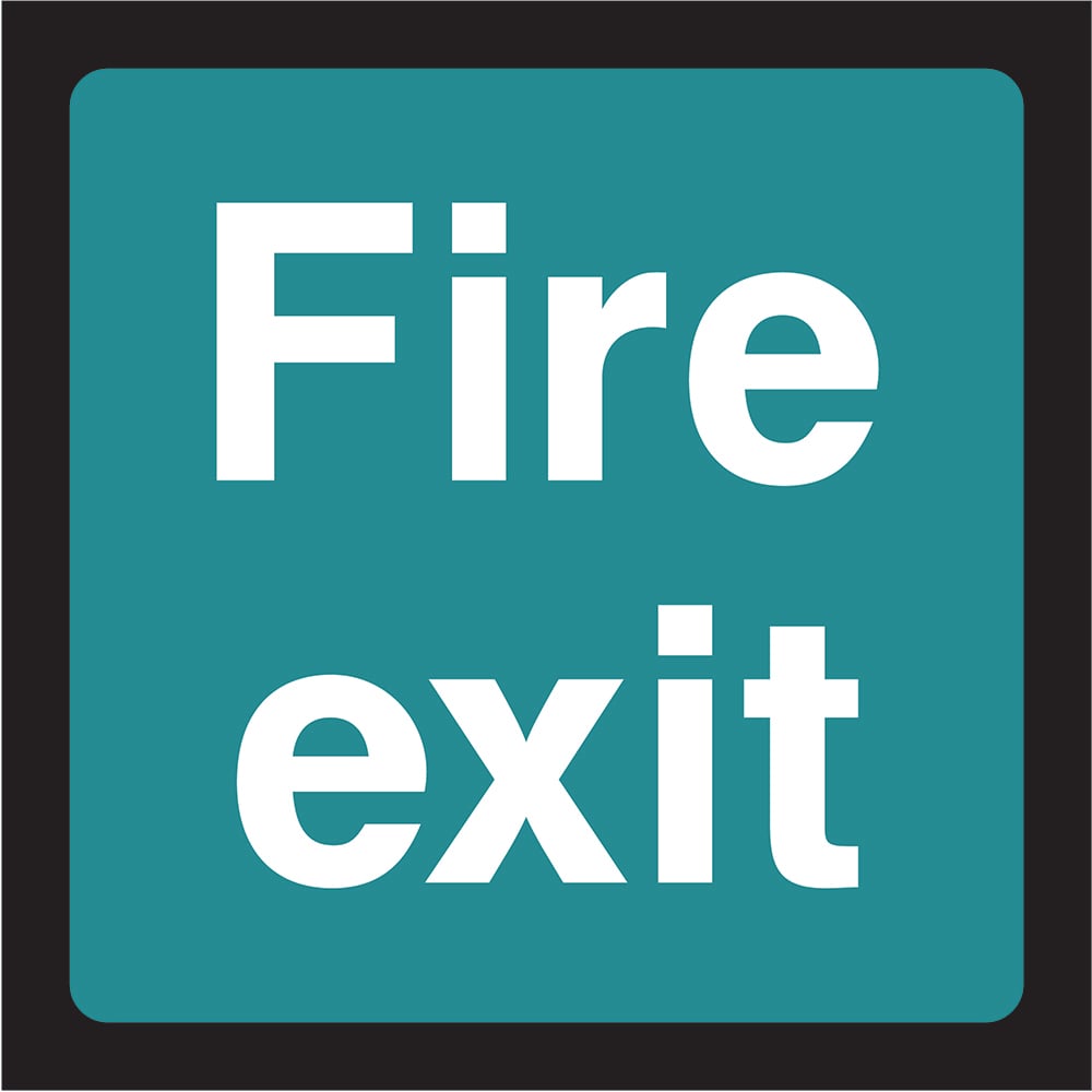 Signage: Fire Exit (EMER0060)