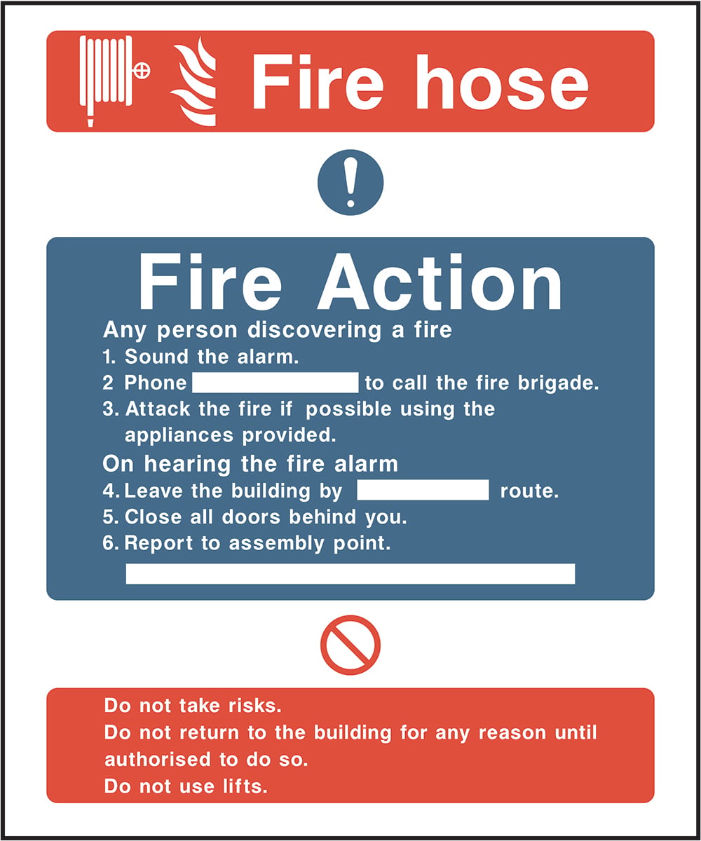 Signage: Fire Action (FACT0005)