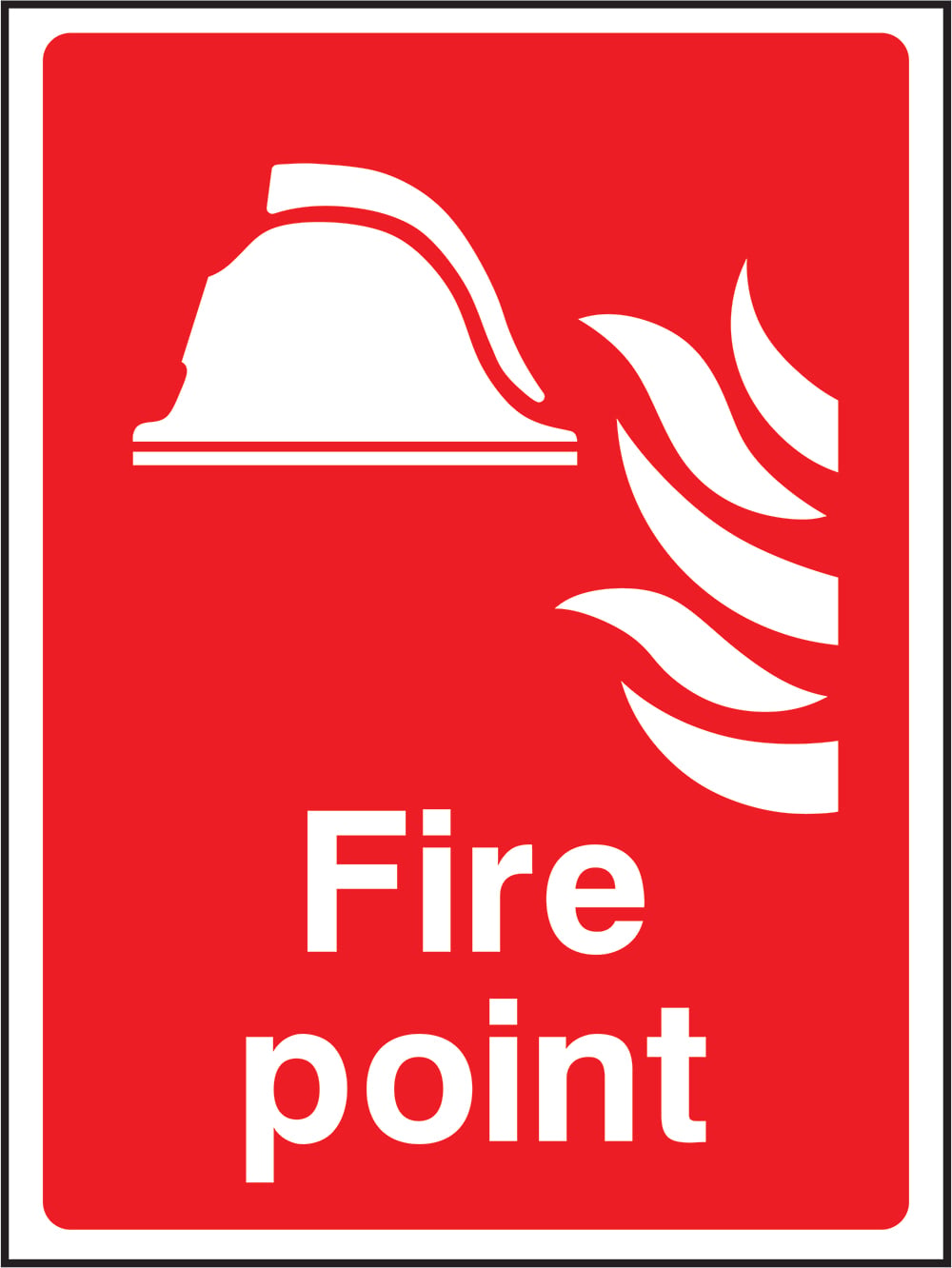 Signage: Fire Point (FEQP0008)