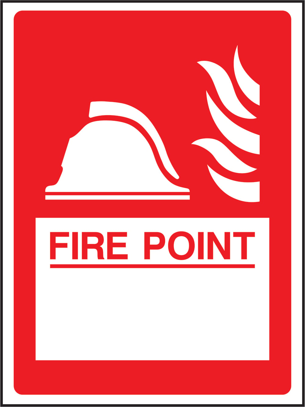 Signage: Fire Point (FEQP0010)