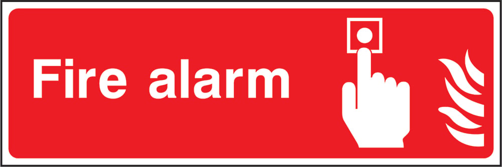 Signage: Fire Alarm (FEQP0034)
