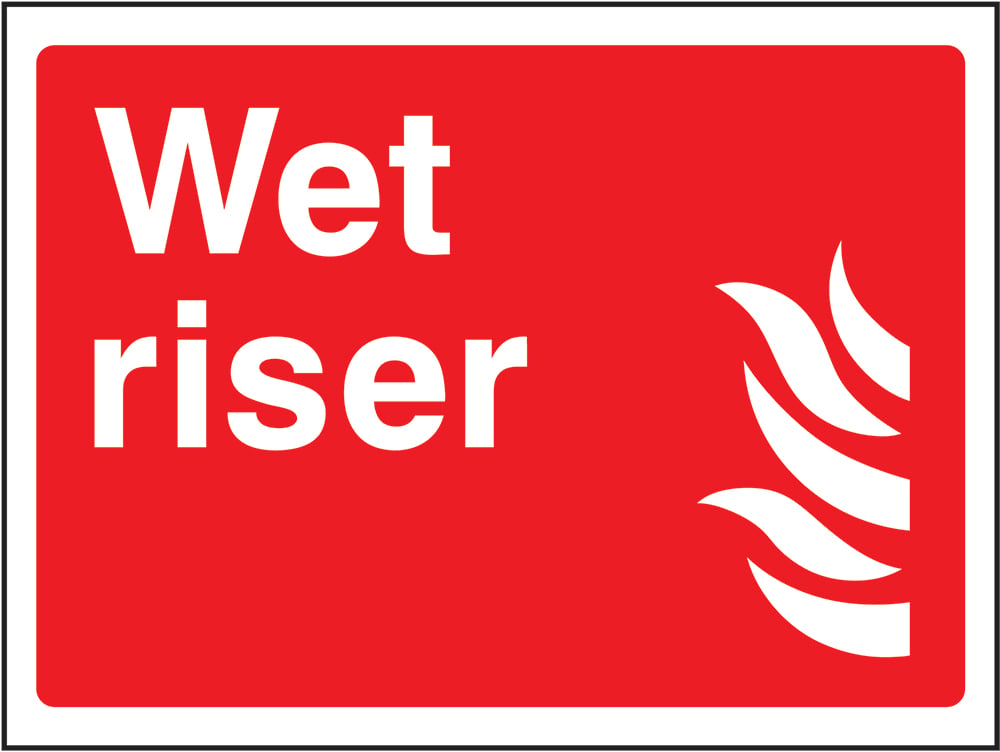 Signage: Wet Riser (FEQP0044)