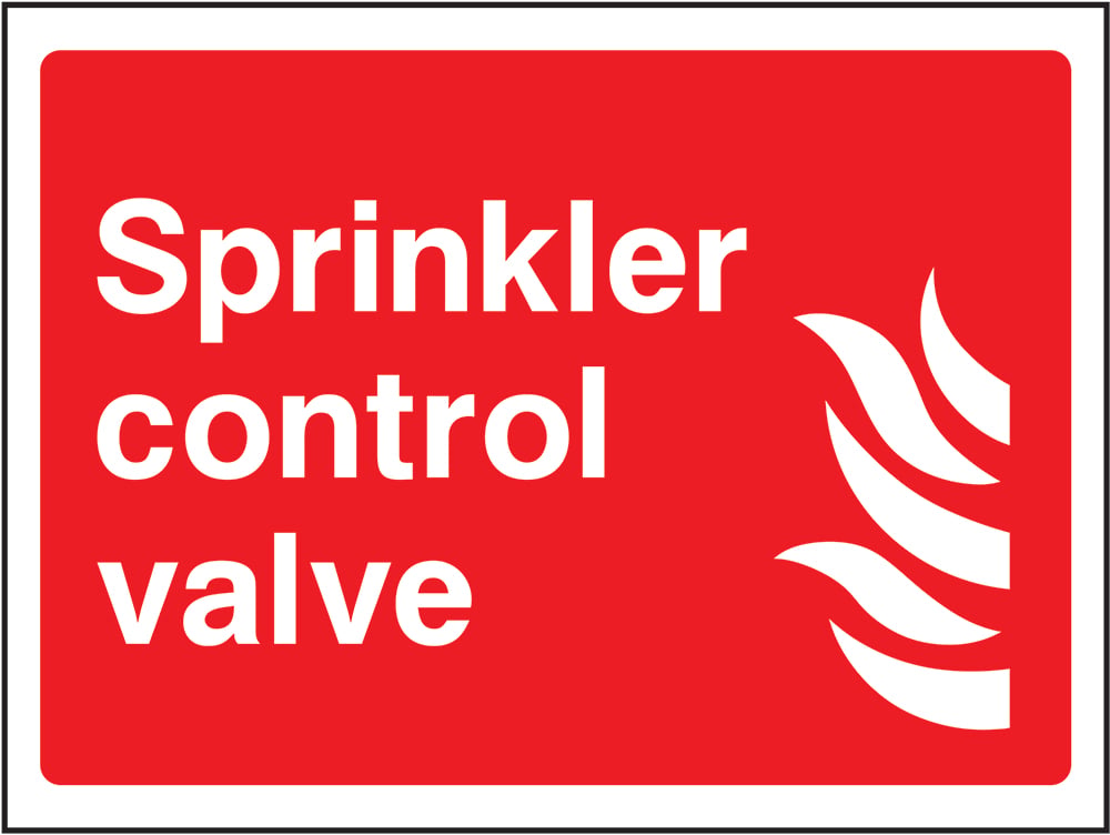 Signage: Sprinkler Control Valve (FEQP0047)