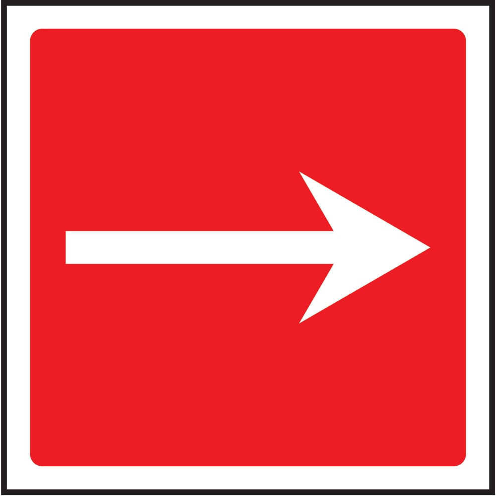 Signage: Fire Exit Right (FEQP0054)