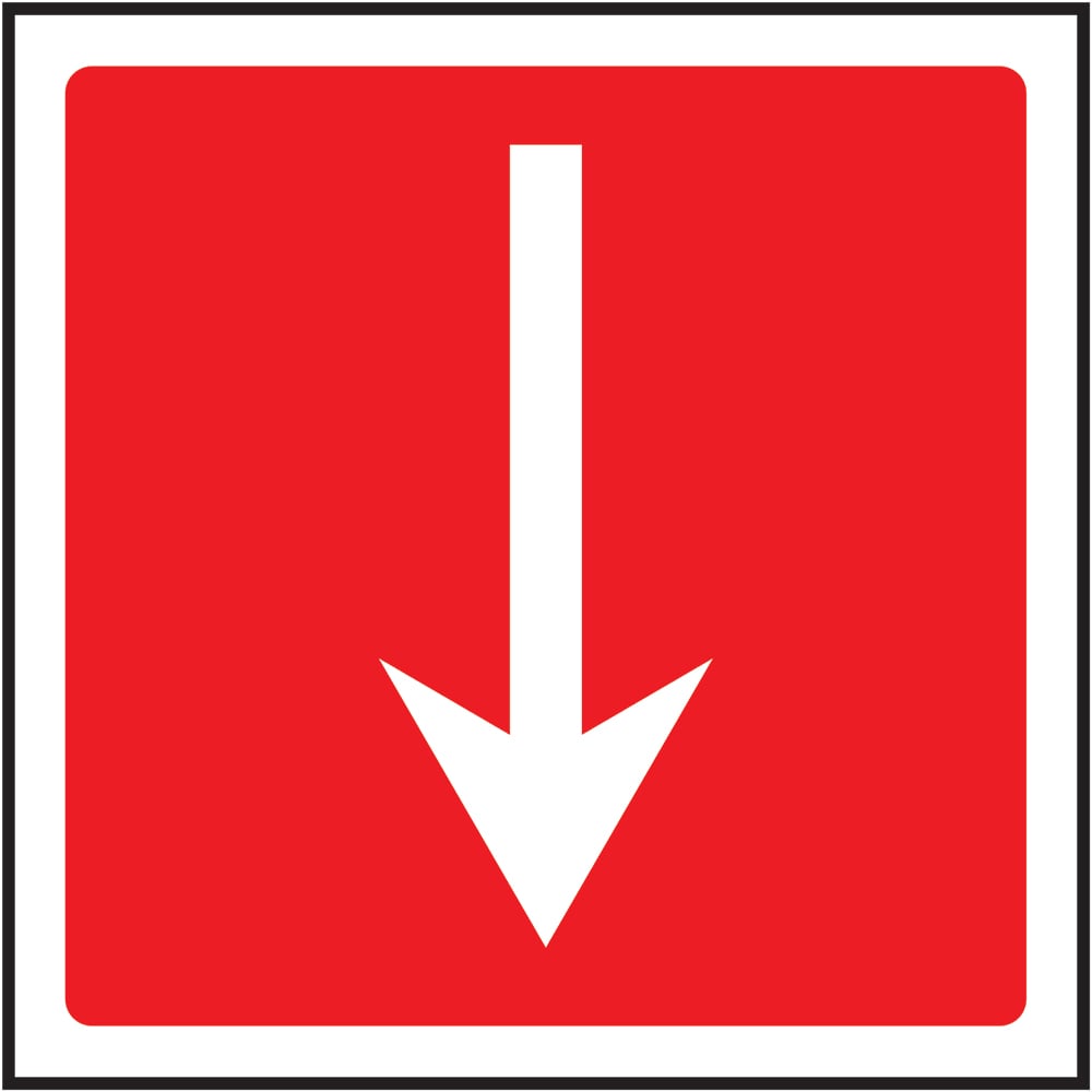 Signage: Fire Equipment Down (FEQP0057)