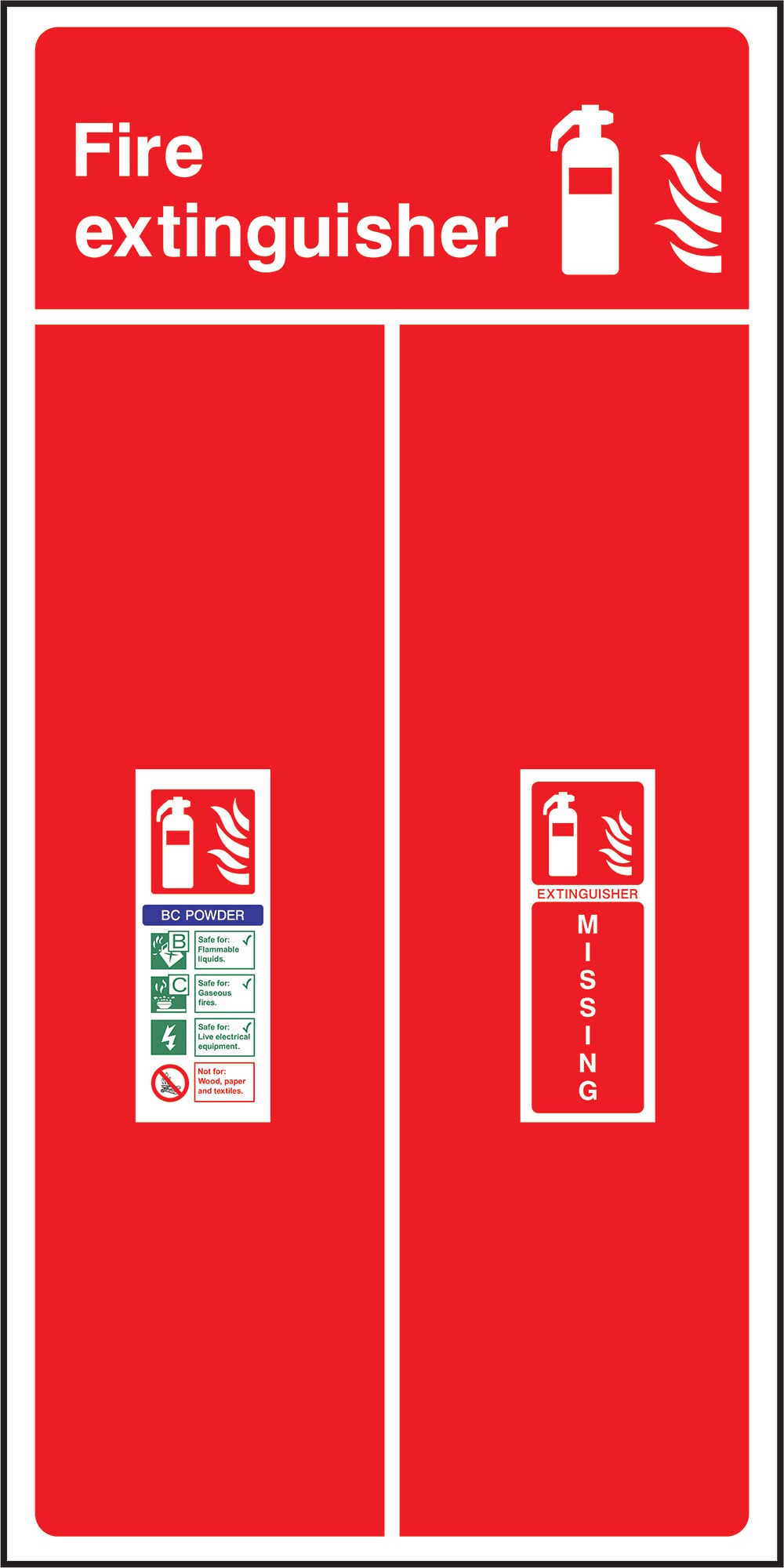 Signage: Fire Extinguisher (FEQP0061)