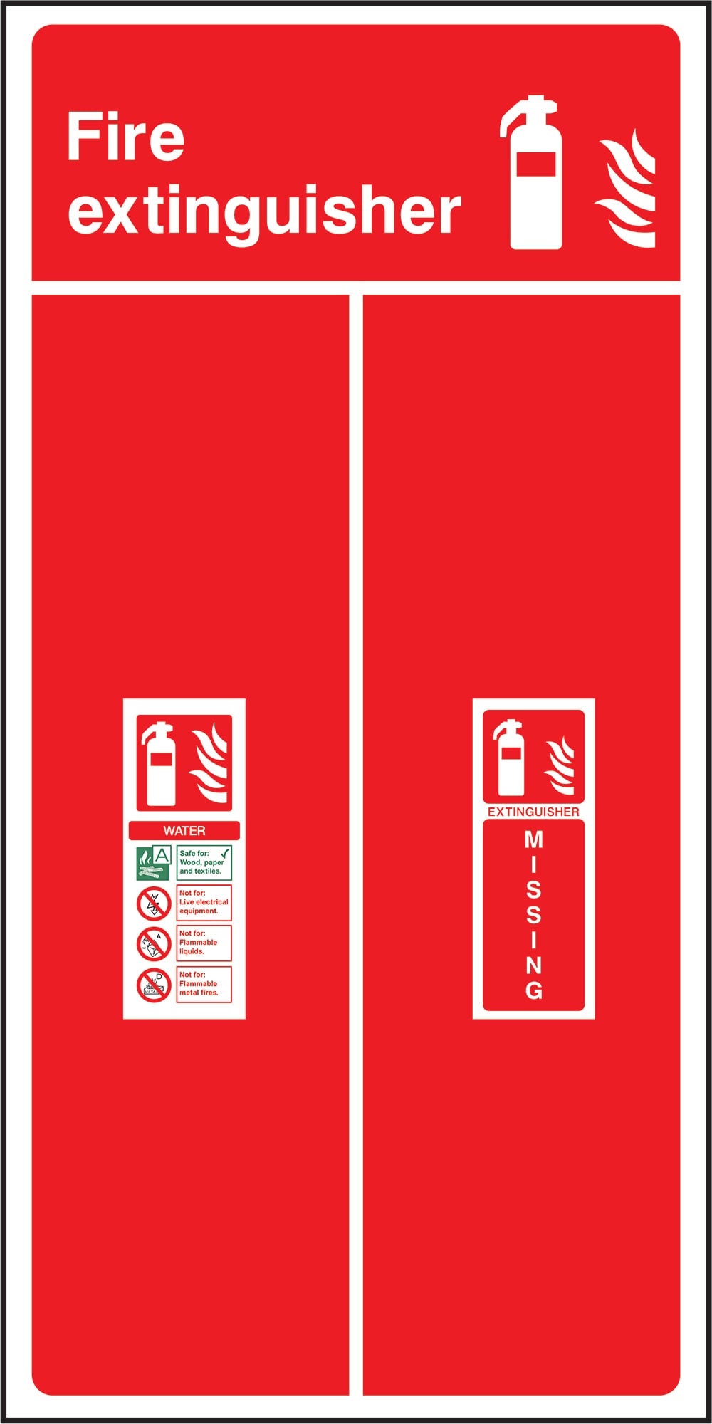Signage: Fire Extinguisher (FEQP0064)