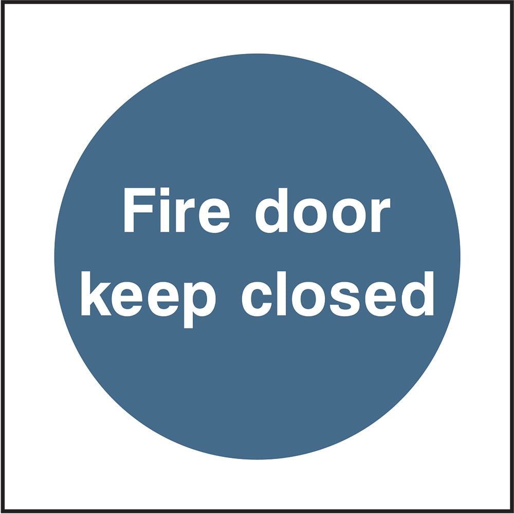 Signage: Fire Door Keep Closed (FPRV0020)