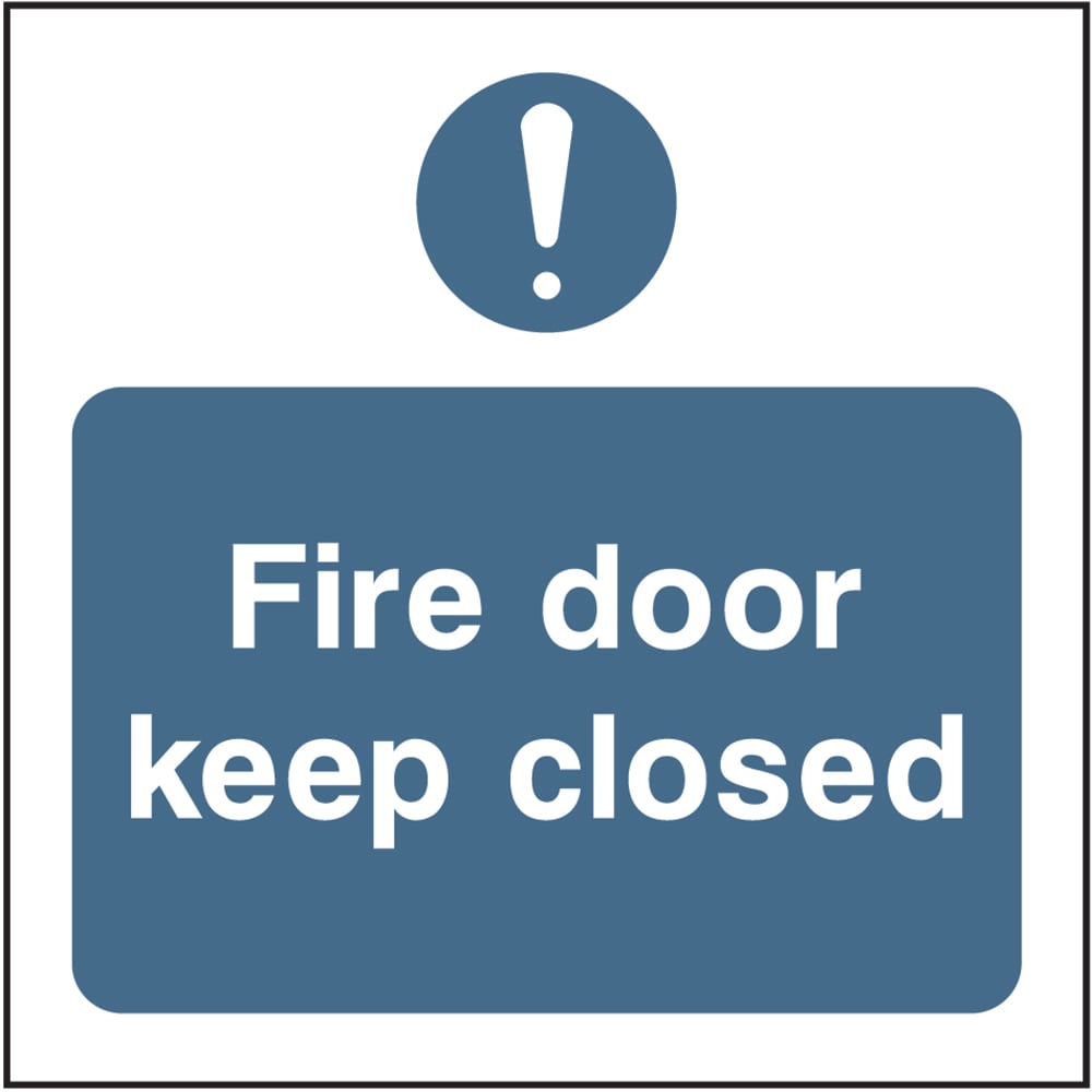 Signage: Fire Door Keep Closed (FPRV0021)