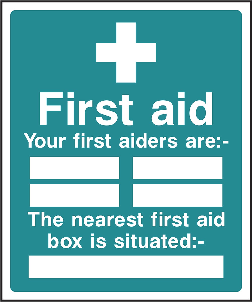 Signage: First Aid Information (FAID0004)