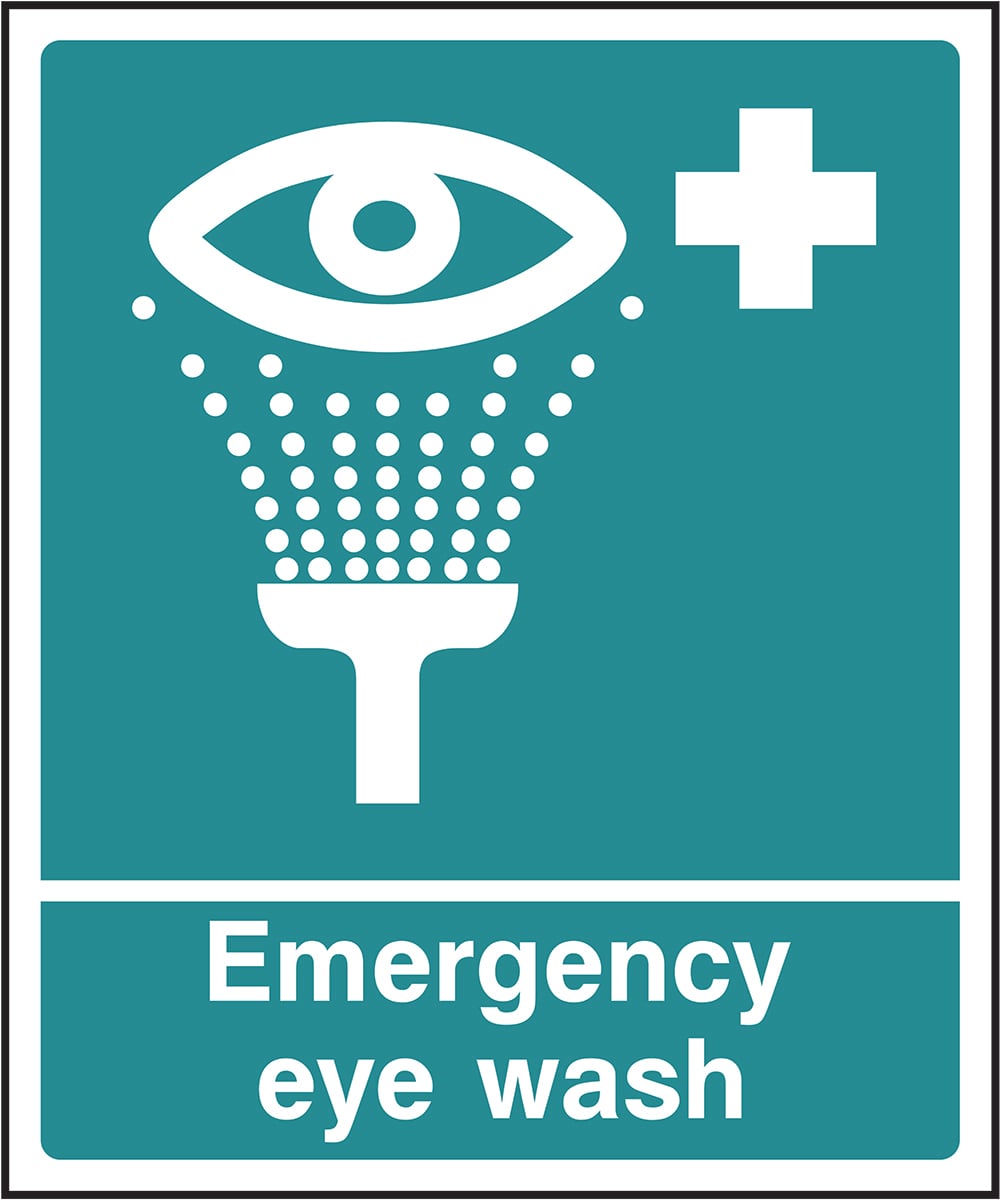 Signage: Emergency Eye Wash (FAID0007)