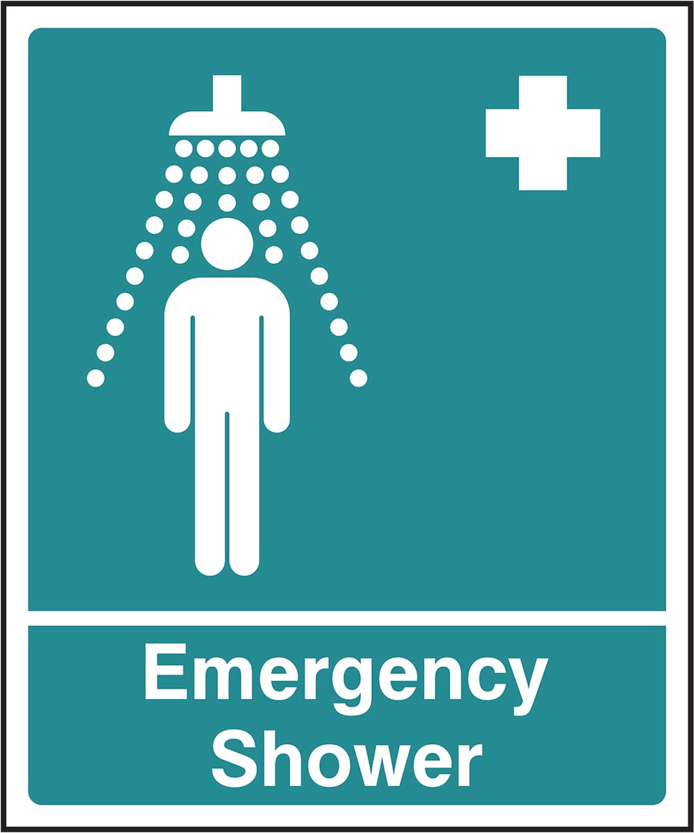 Signage: Emergency Shower (FAID0008)