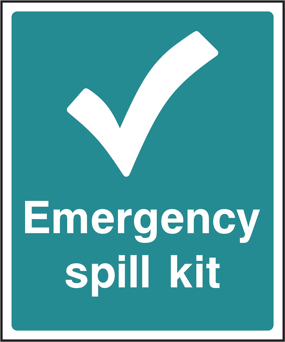 Signage: Emergency Spill Kit (FAID0010)
