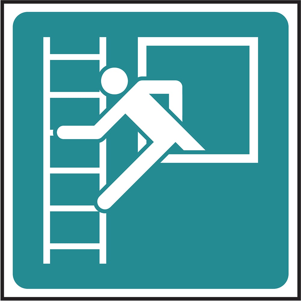 Signage: Escape Ladder (FAID0014)