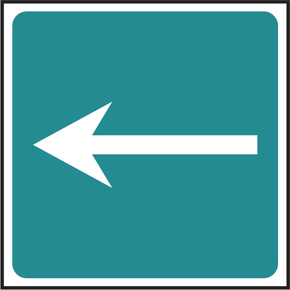 Signage: Emergency Exit Left (FAID0021)