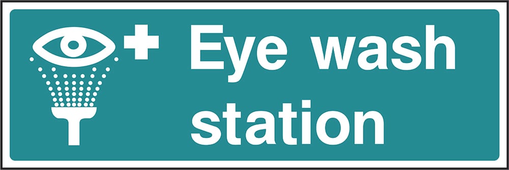 Signage: Eye Wash Station (FAID0036)