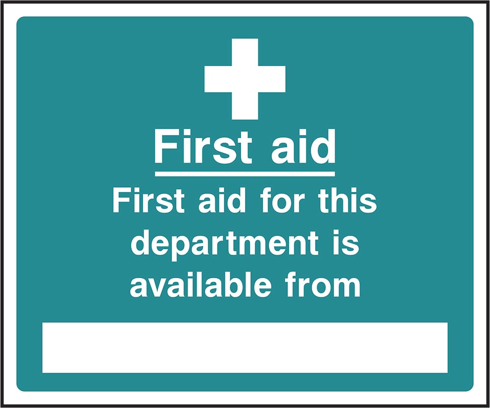Signage: First Aid Available (FAID0039)