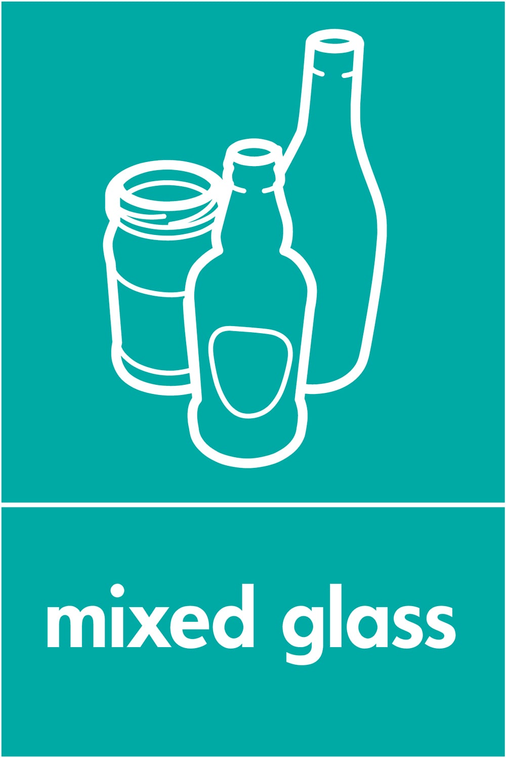 Signage: Mixed Glass (GLAS0038)