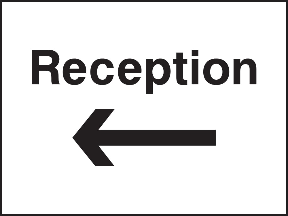 Signage: Reception Left (HOTE0008)