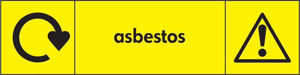Signage: Warning Asbestos (HAZA0001)