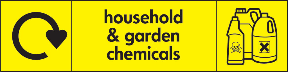 Signage: Household & Garden Chemicals (HAZA0003)