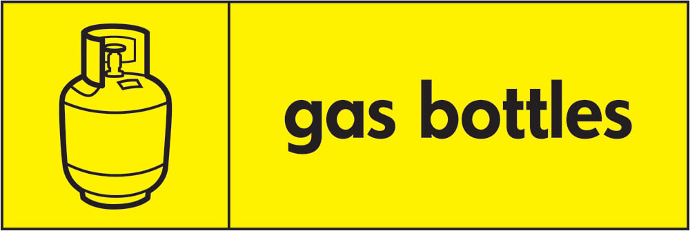 Signage: Gas Bottles (HAZA0005)