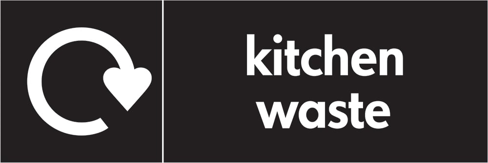 Signage: Kitchen Waste (ORGA0004)