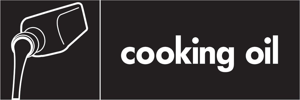 Signage: Cooking Oil (ORGA0005)