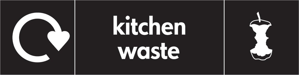 Signage: Kitchen Waste (ORGA0012)