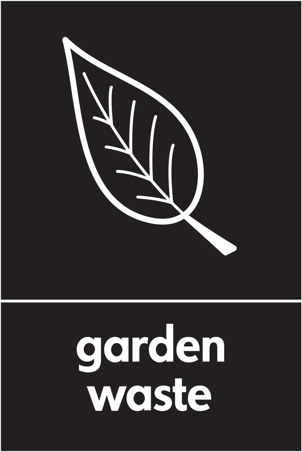 Signage: Garden Waste (ORGA0019)