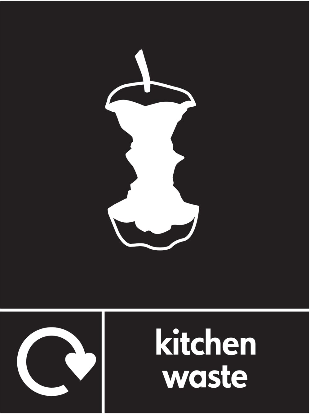 Signage: Kitchen Waste (ORGA0024)