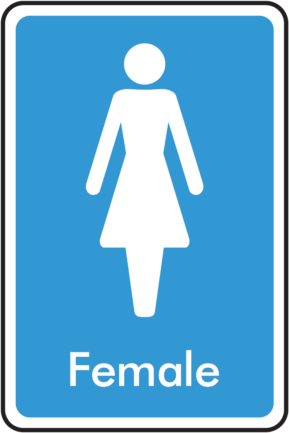 Signage: Female Toilet (INFO0002)