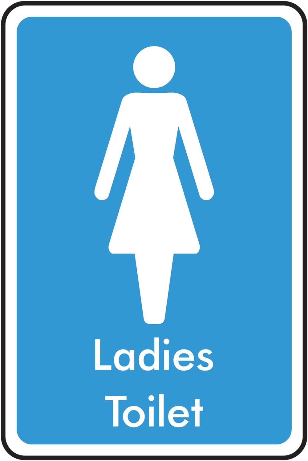 Signage: Ladies Toilet (INFO0003)
