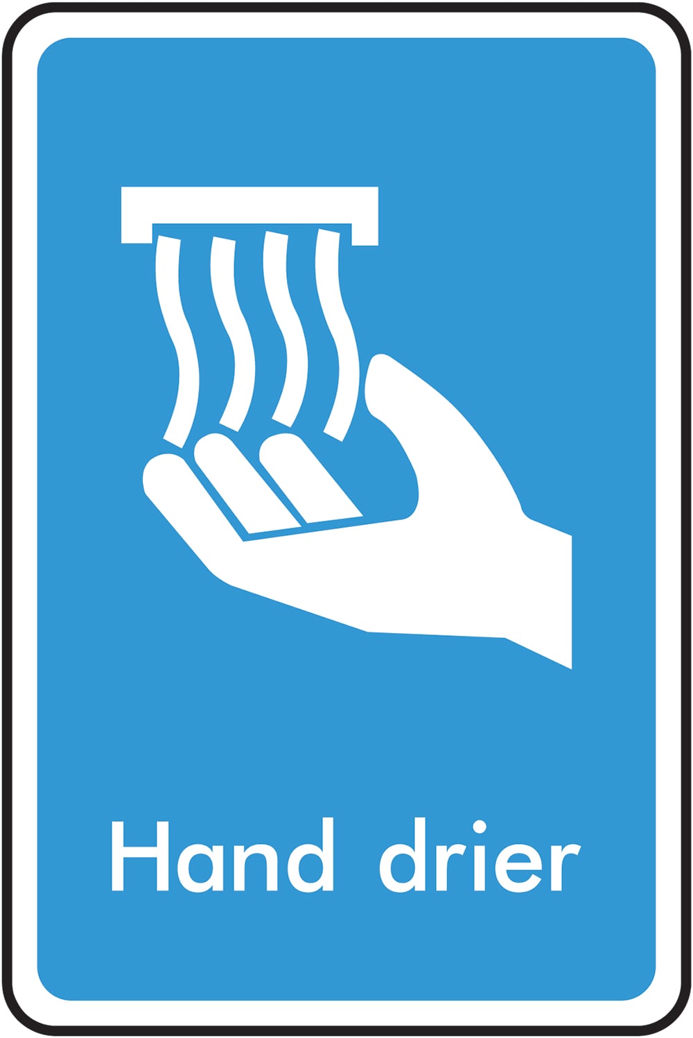 Signage: Hand Drier (INFO0011)