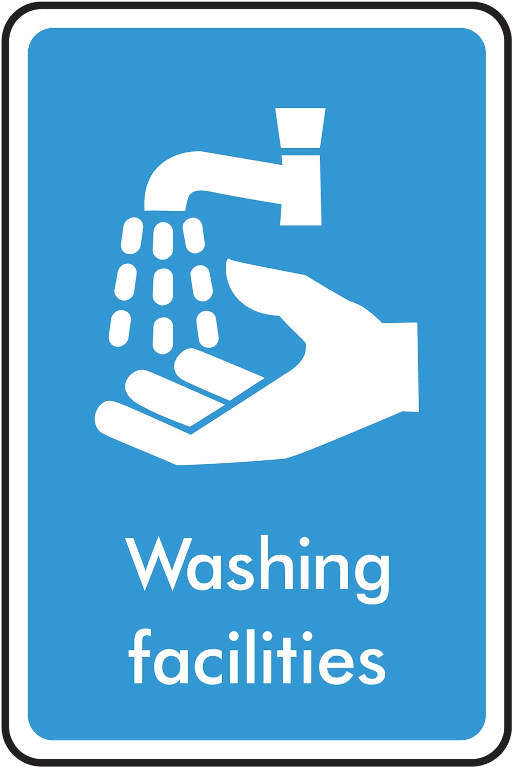 Signage: Washing Facilities (INFO0014)