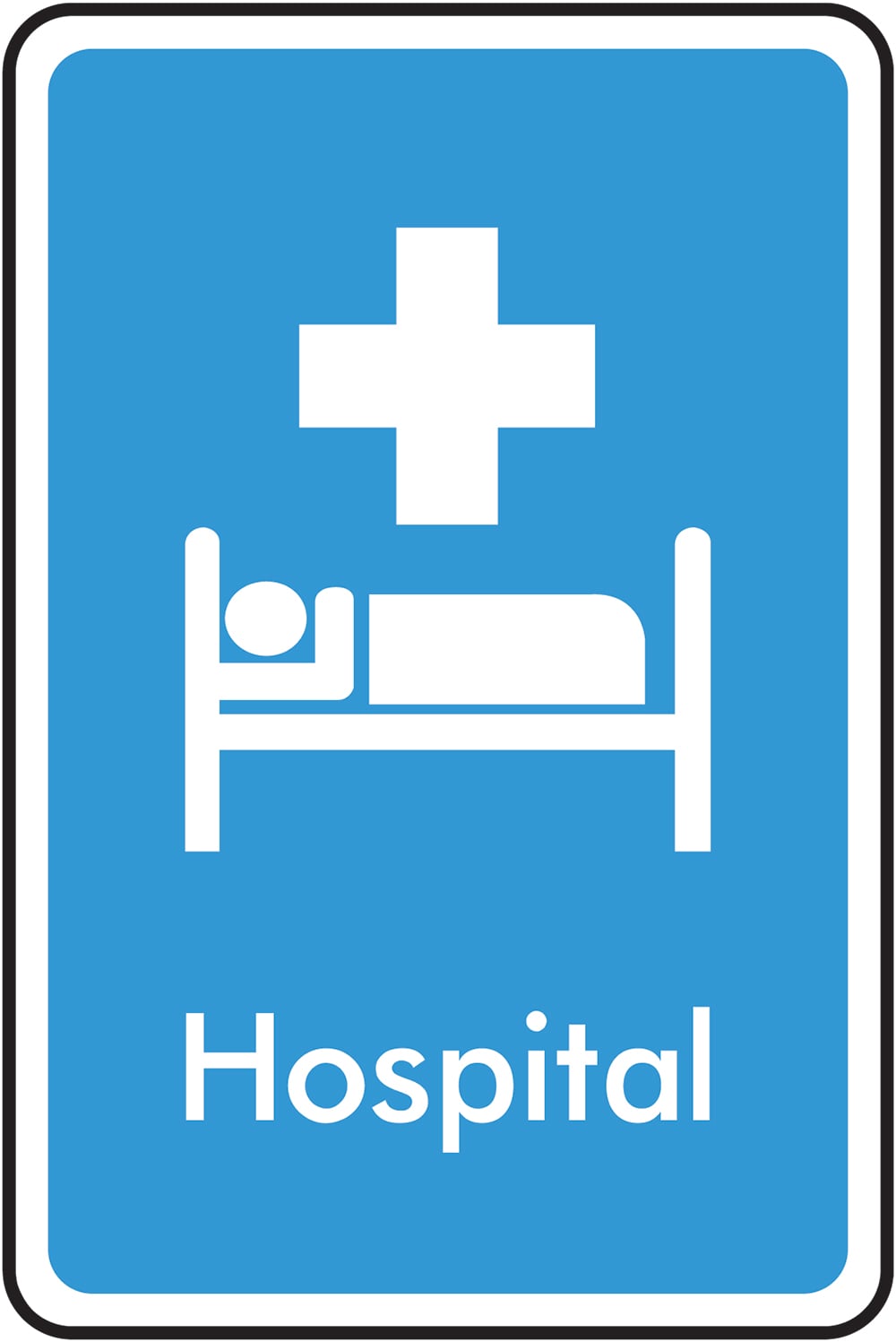Signage: Hospital (INFO0016)