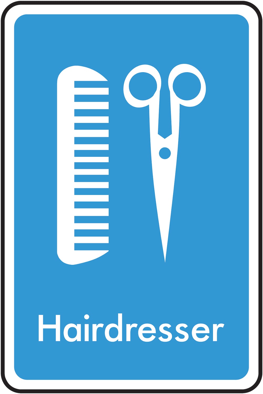 Signage: Hairdresser (INFO0017)