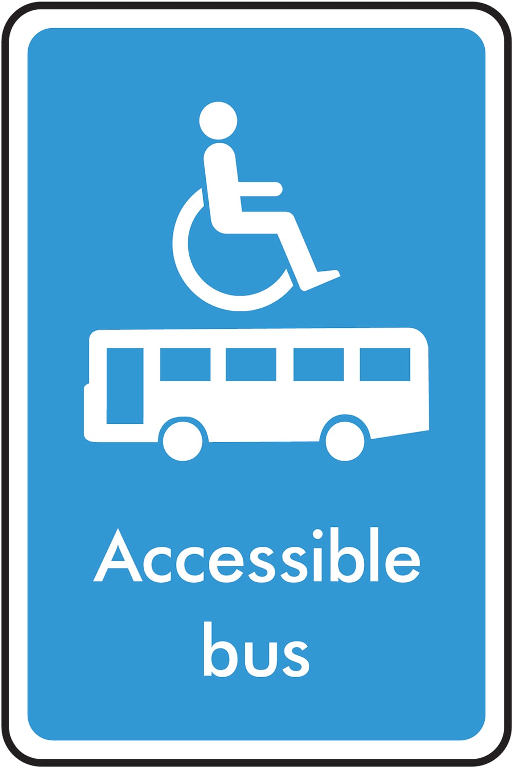Signage: Accessible Bus (INFO0025)