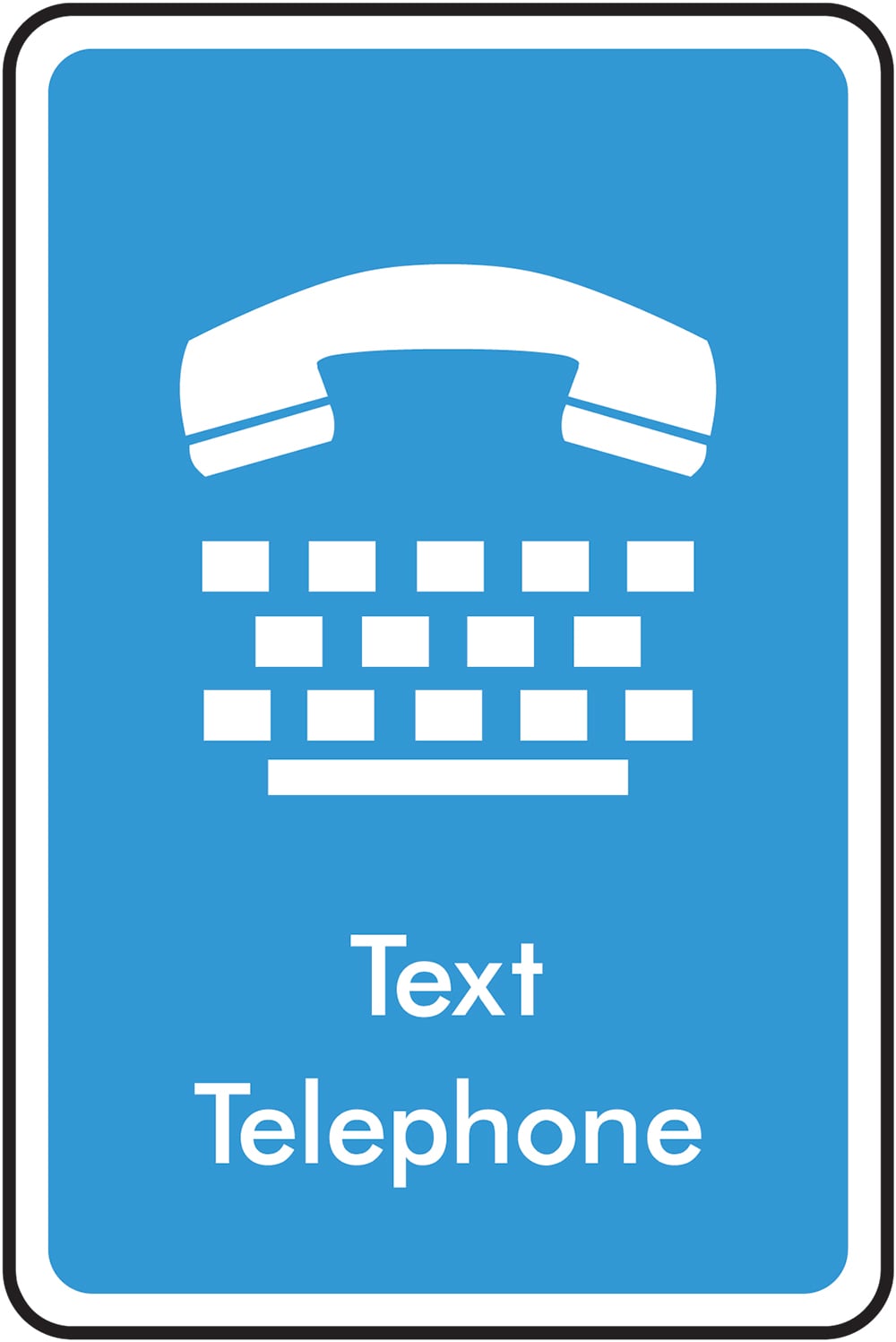 Signage: Text Telephone (INFO0032)