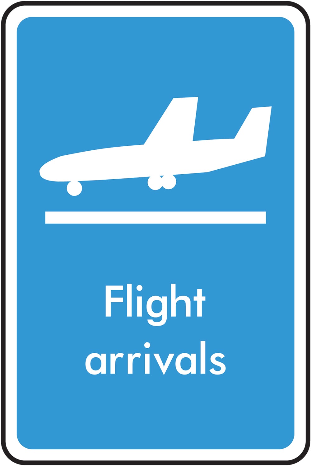 Signage: Flight Arrivals (INFO0033)