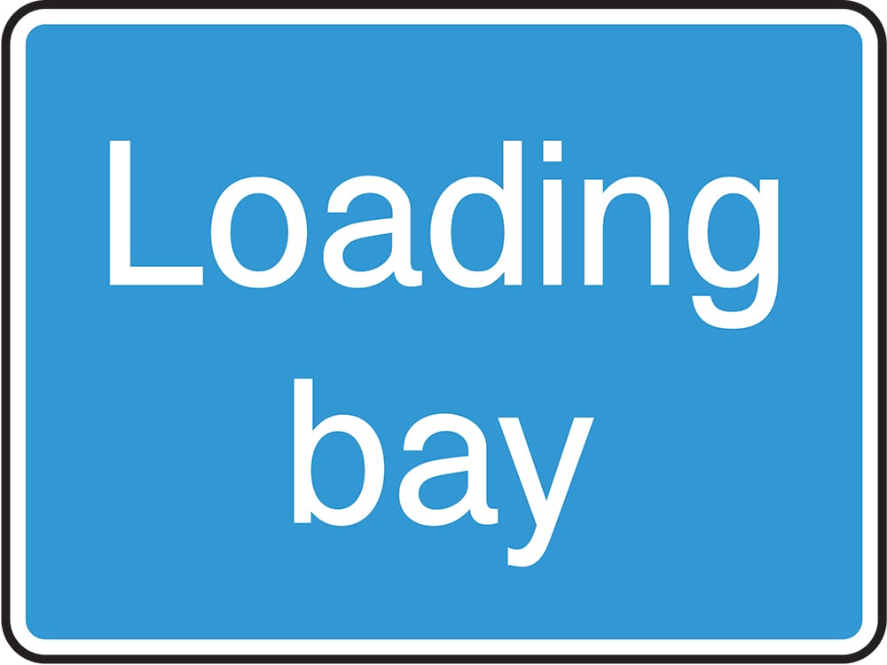 Signage: Loading Bay (INFO0060)